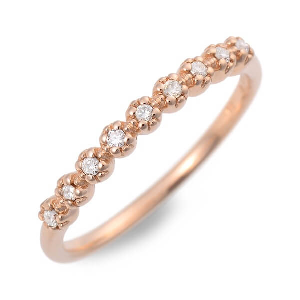 WISP ピンクゴールドリング