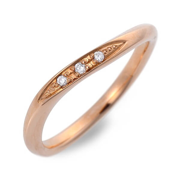 WISP ピンクゴールドリング