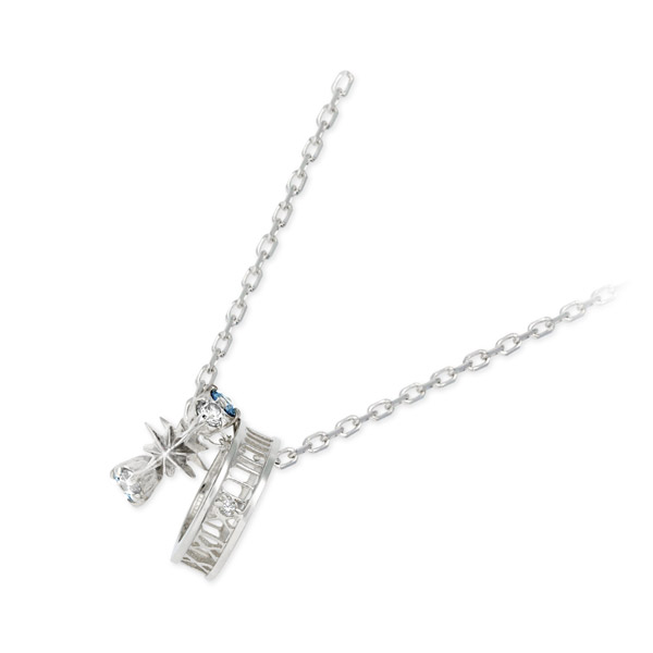 THE KISS シルバーネックレス