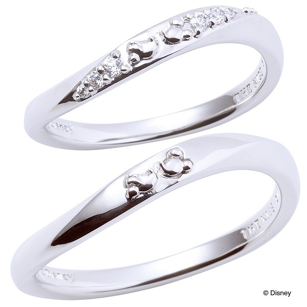 THE KISS シルバーペアリング DI-SR1832-DI-SR1831CB