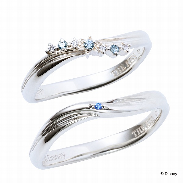 THE KISS シルバーペアリング DI-SR2413NG-DI-SR2412CB