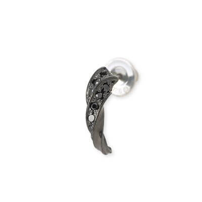 Dignest シルバーフープピアス(片耳用)