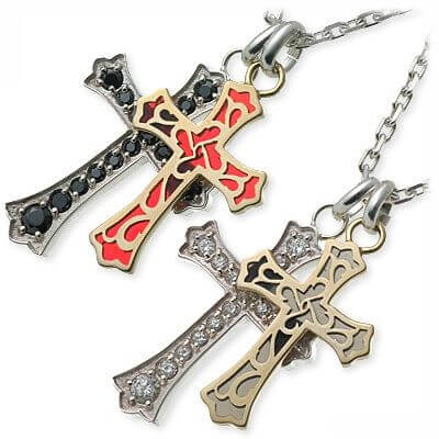 Dignest シルバーペアネックレス