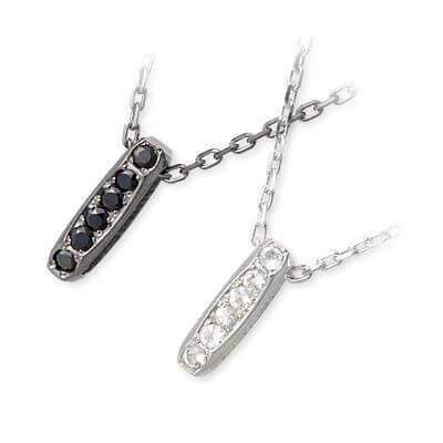 Dignest シルバーペアネックレス