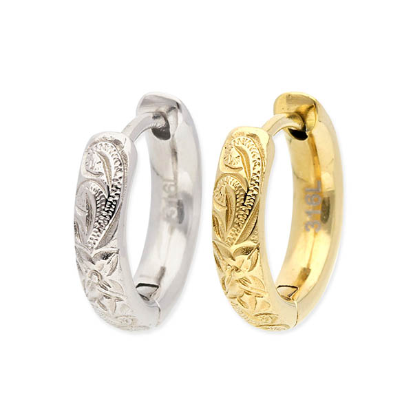 Disc ステンレスフープピアス