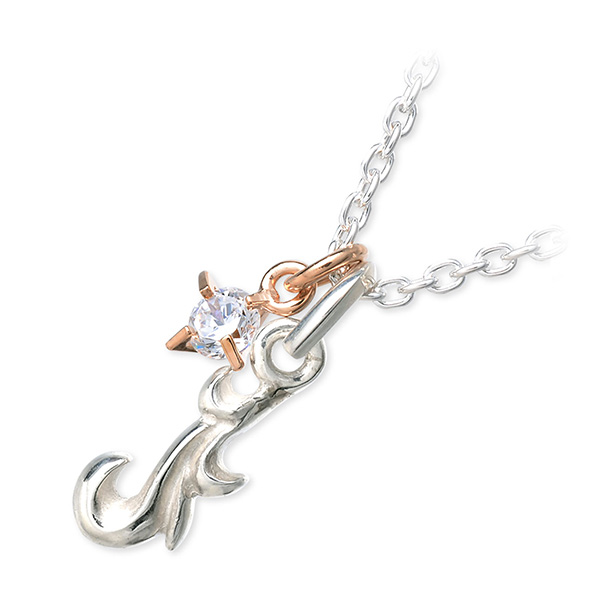 Drops ピンクゴールドネックレス