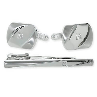 DAKS LONDON ブラスカフス&タイピンセット