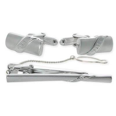 DAKS LONDON ブラスカフス&タイピンセット