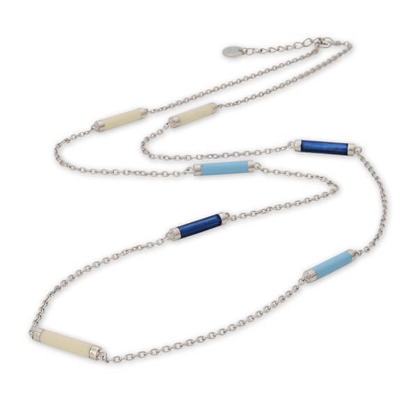 De lann シルバーネックレス