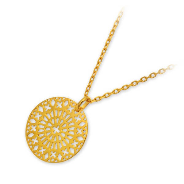 De lann シルバーネックレス