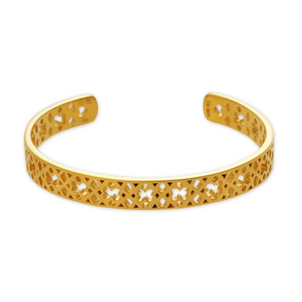 De lann シルバーバングル