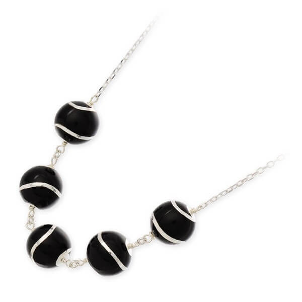 De lann シルバーネックレス