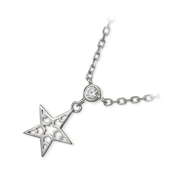 De lann シルバーネックレス