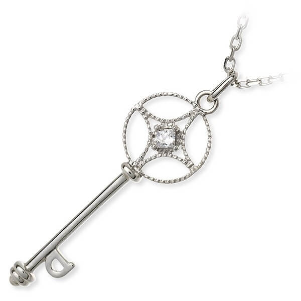 De lann シルバーネックレス