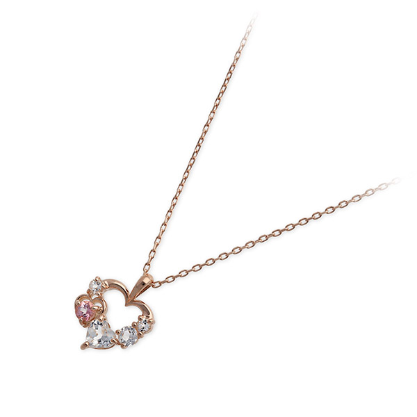 PINKY&DIANNE ピンクゴールドネックレス