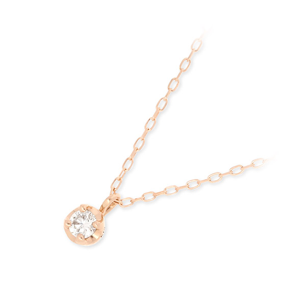 PINKY&DIANNE ピンクゴールドネックレス