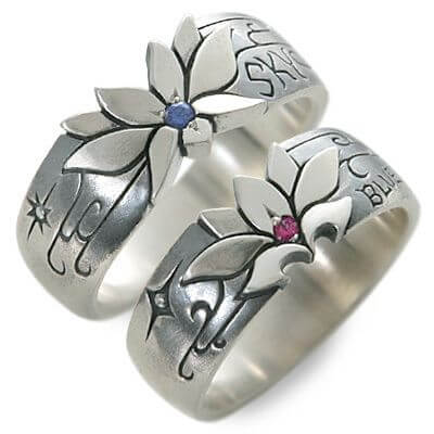 Hourokudo シルバーペアリング