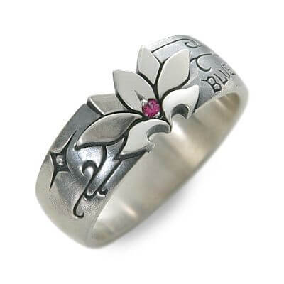 Hourokudo シルバーリング