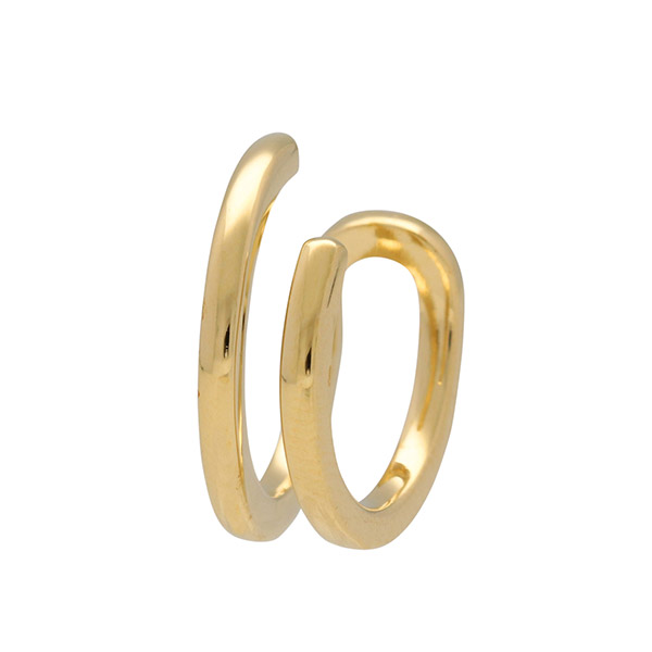 entiere シルバーイヤーカフ