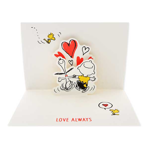 Hallmark メッセージカード　多目的(スヌーピー・ハグチャーリー)