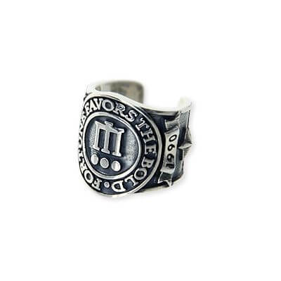 Dr MONROE シルバーイヤーカフ