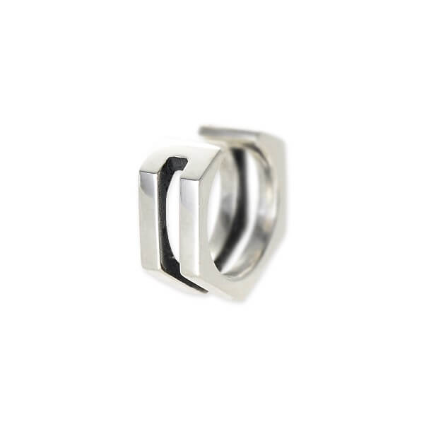 Dr MONROE シルバーイヤーカフ