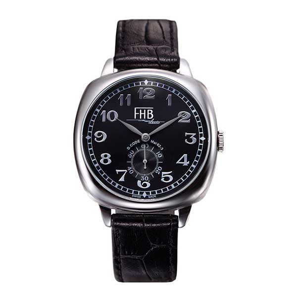 FHB メンズ レザーウォッチ(腕時計) F901-SBA