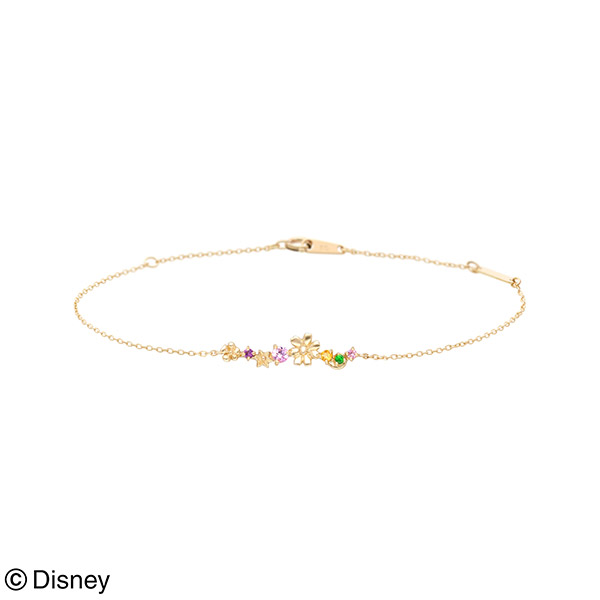 Disney イエローゴールドブレスレット
