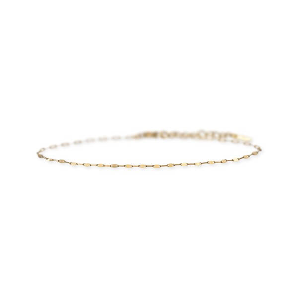 WISP イエローゴールドブレスレット