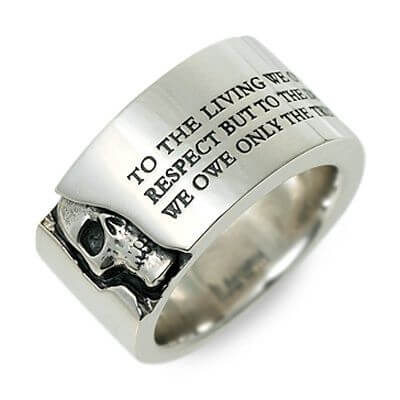 Dr MONROE シルバーリング