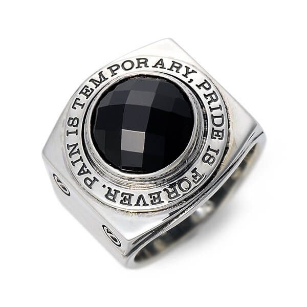 Dr MONROE シルバーカレッジリング