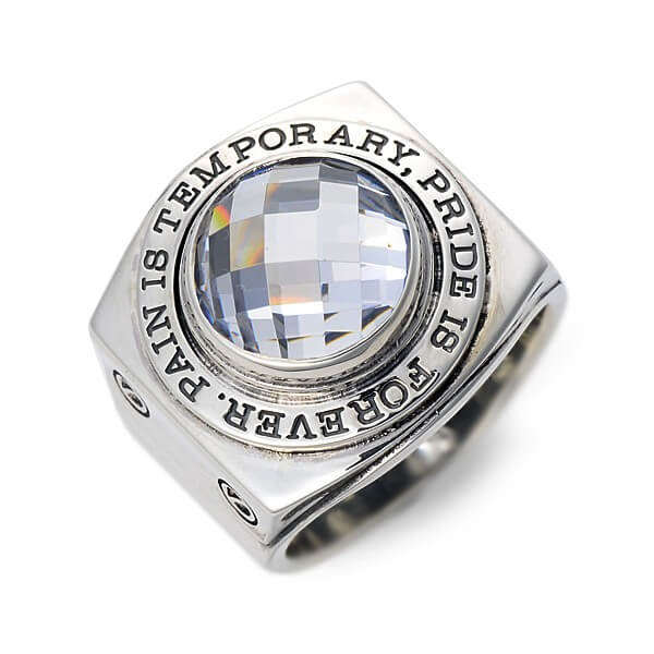 Dr MONROE シルバーカレッジリング