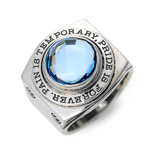 Dr MONROE シルバーカレッジリング