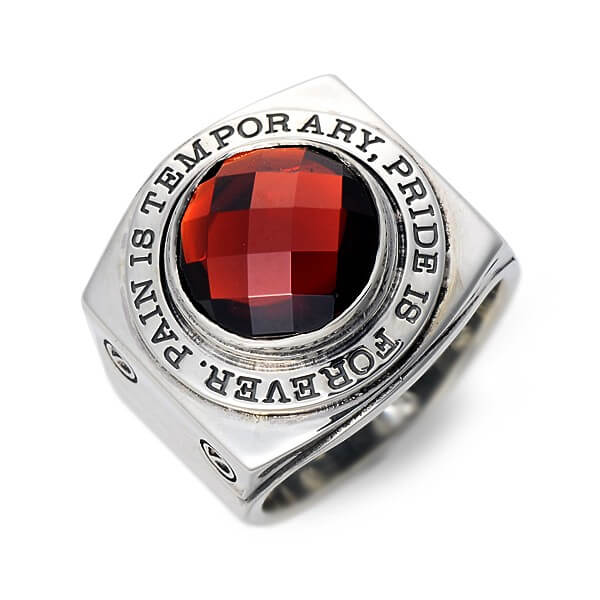 Dr MONROE シルバーカレッジリング