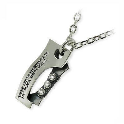 Dr MONROE シルバーネックレス