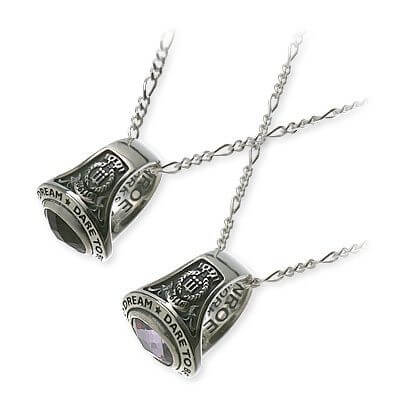 Dr MONROE シルバーペアネックレス