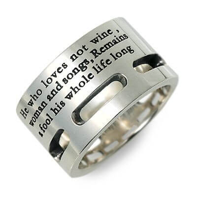 Dr MONROE シルバーリング