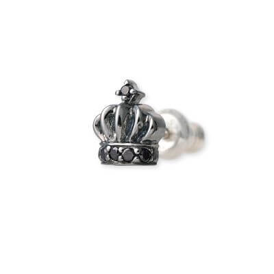 Fatima Design シルバースタッドピアス(片耳用)