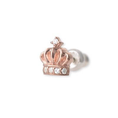 Fatima Design シルバースタッドピアス(片耳用)