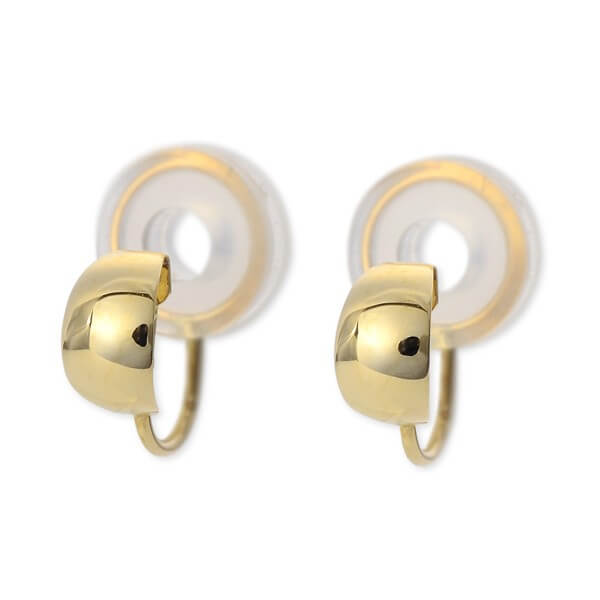 WISP イエローゴールドイヤリング