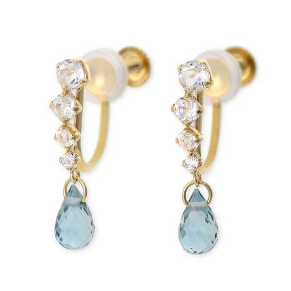 イエローゴールドイヤリング