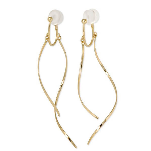 イエローゴールドイヤリング