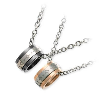 fe-fe×phiten チタンペアネックレス