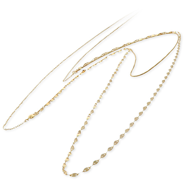 PINKY&DIANNE イエローゴールドネックレス