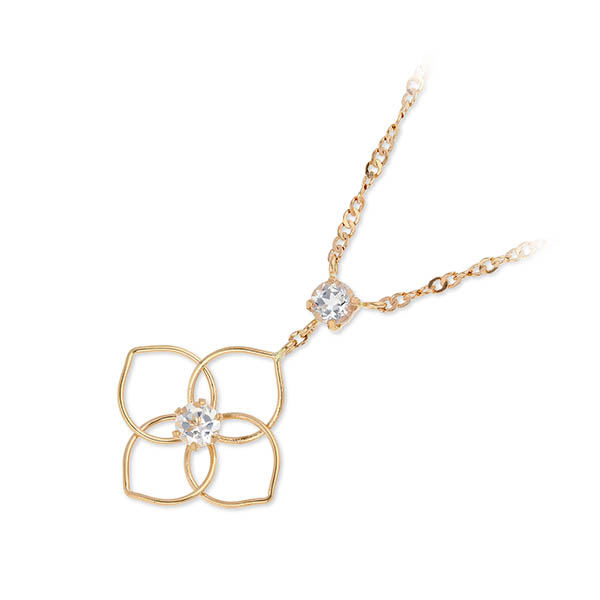 PINKY&DIANNE イエローゴールドネックレス