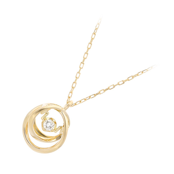 PINKY&DIANNE イエローゴールドネックレス