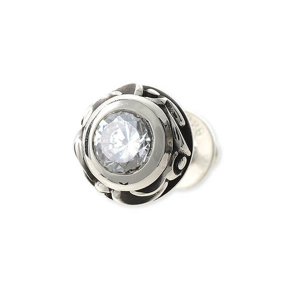 AQUA FORTIS シルバースタッドピアス(片耳用)