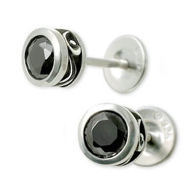 AQUA FORTIS シルバースタッドピアス