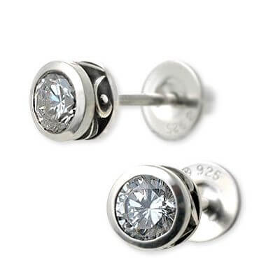 AQUA FORTIS シルバースタッドピアス