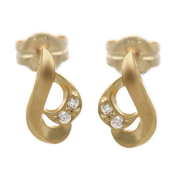 PINKY&DIANNE イエローゴールピアス